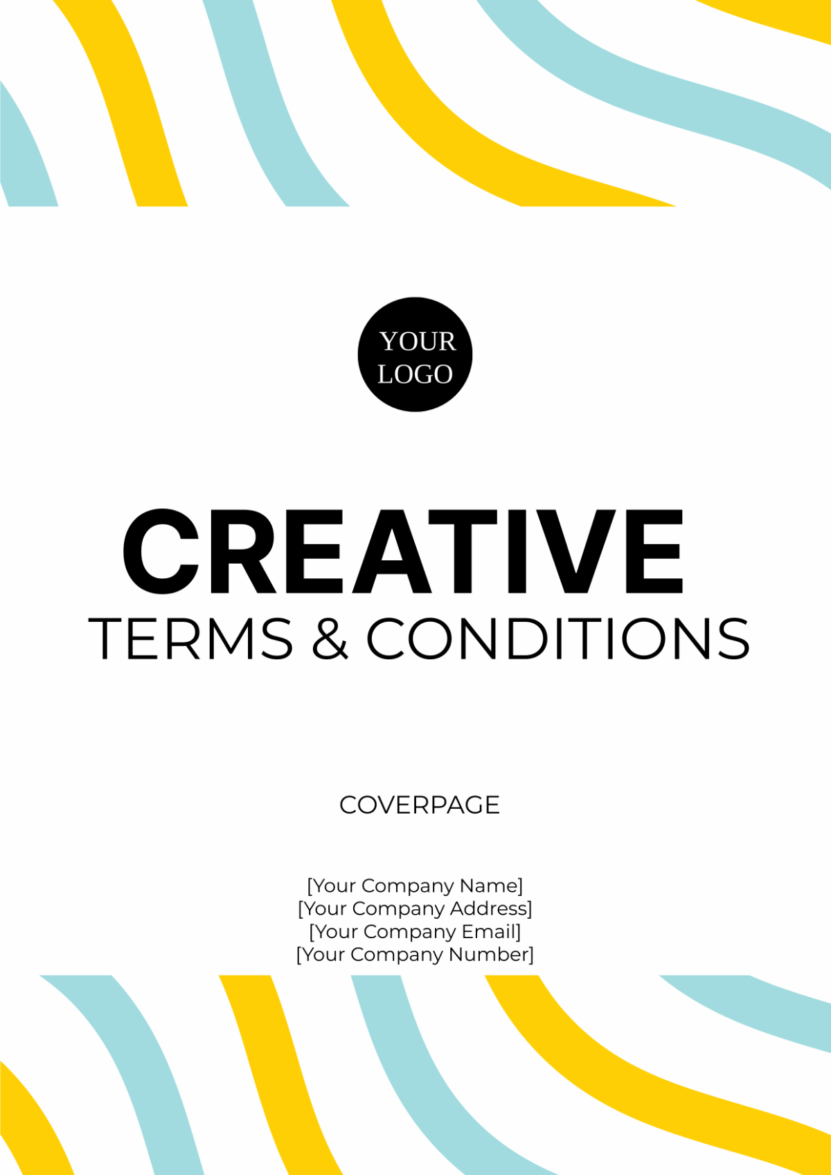 Creative Terms and Conditions Cover Page