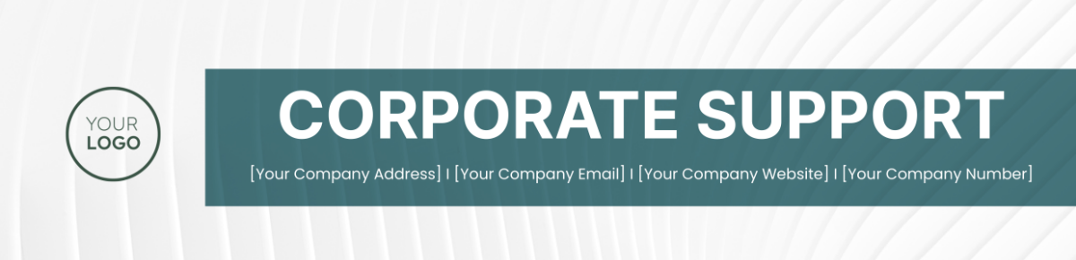 Corporate Support and Maintenance Header