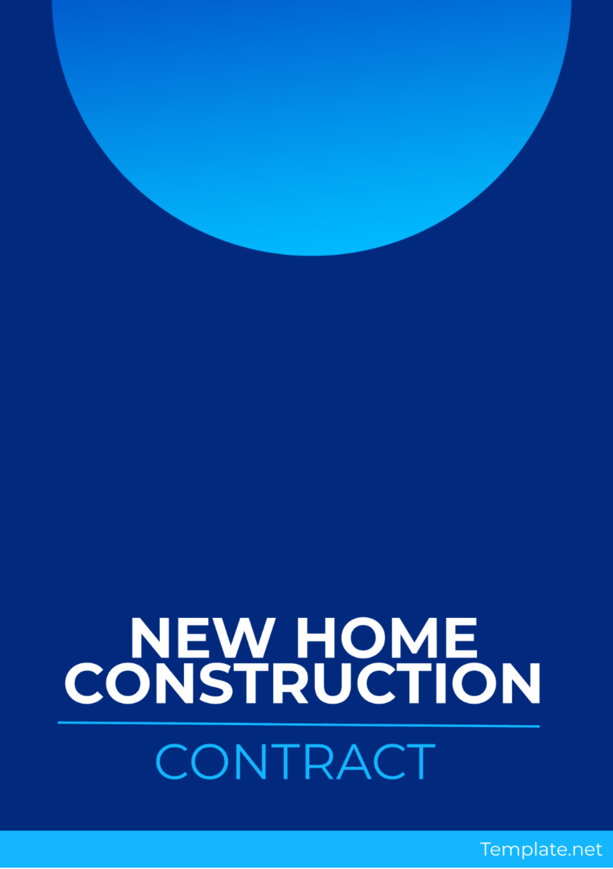 New Home Construction Contract Template - Edit Online & Download