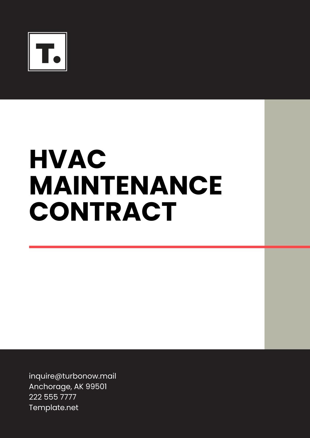 HVAC Maintenance Contract Template - Edit Online & Download