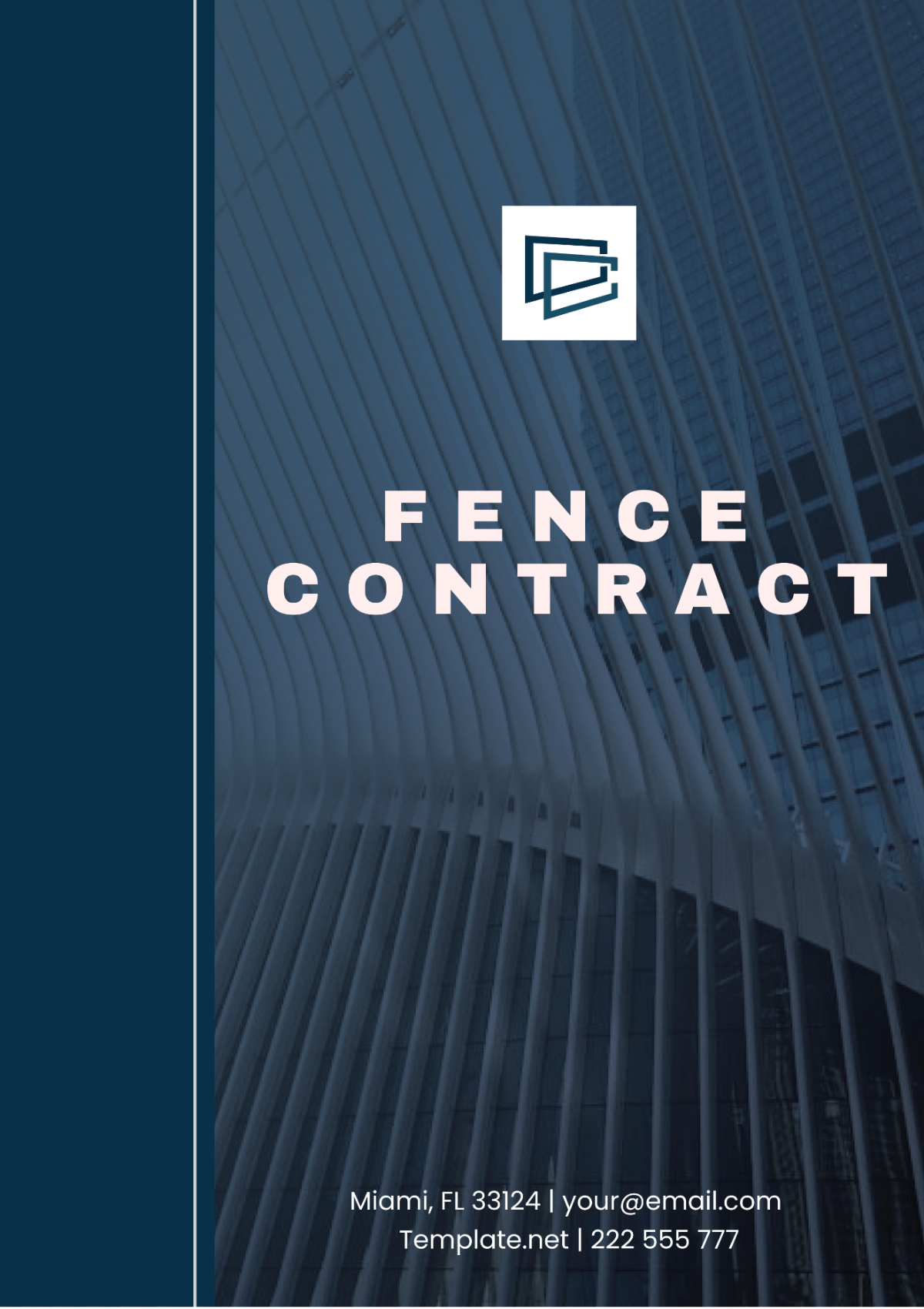 Fence Contract Template - Edit Online & Download Example | Template.net