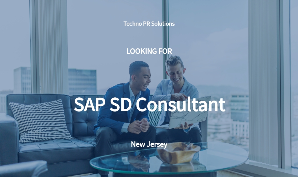 SAP MM Consultant Job Description Template Free PDF Google Docs 