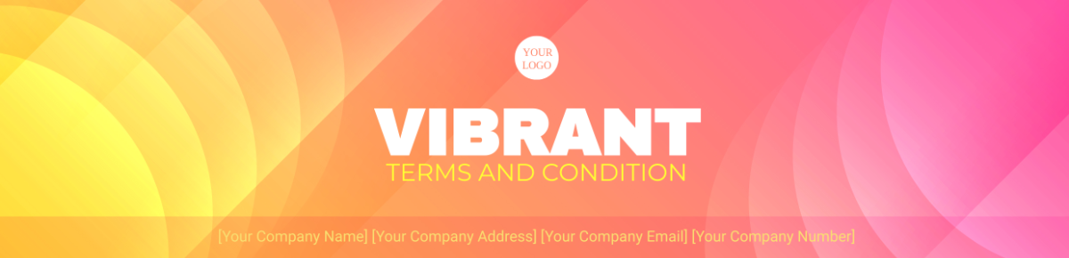 Vibrant Support and Maintenance Header