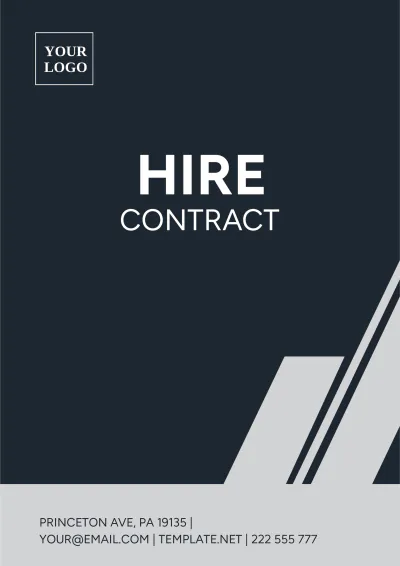 Free Hire Contract Template to Edit Online