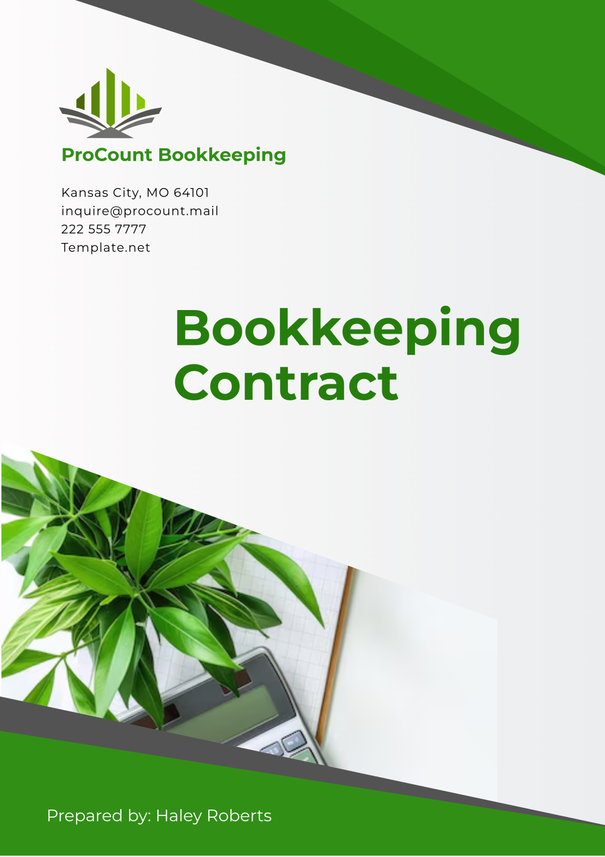 Bookkeeping Contract Template - Edit Online & Download