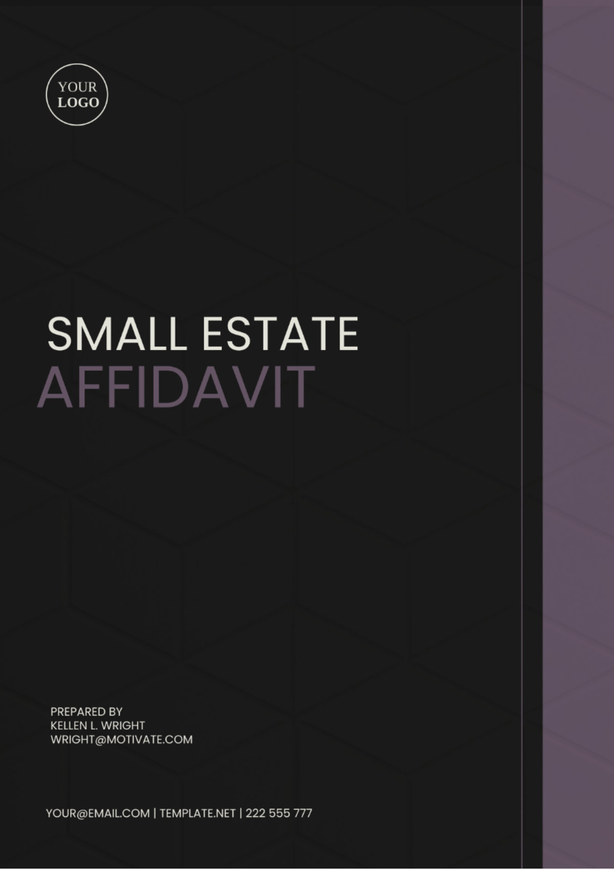 Nevada Small Estate Affidavit Template - Edit Online & Download