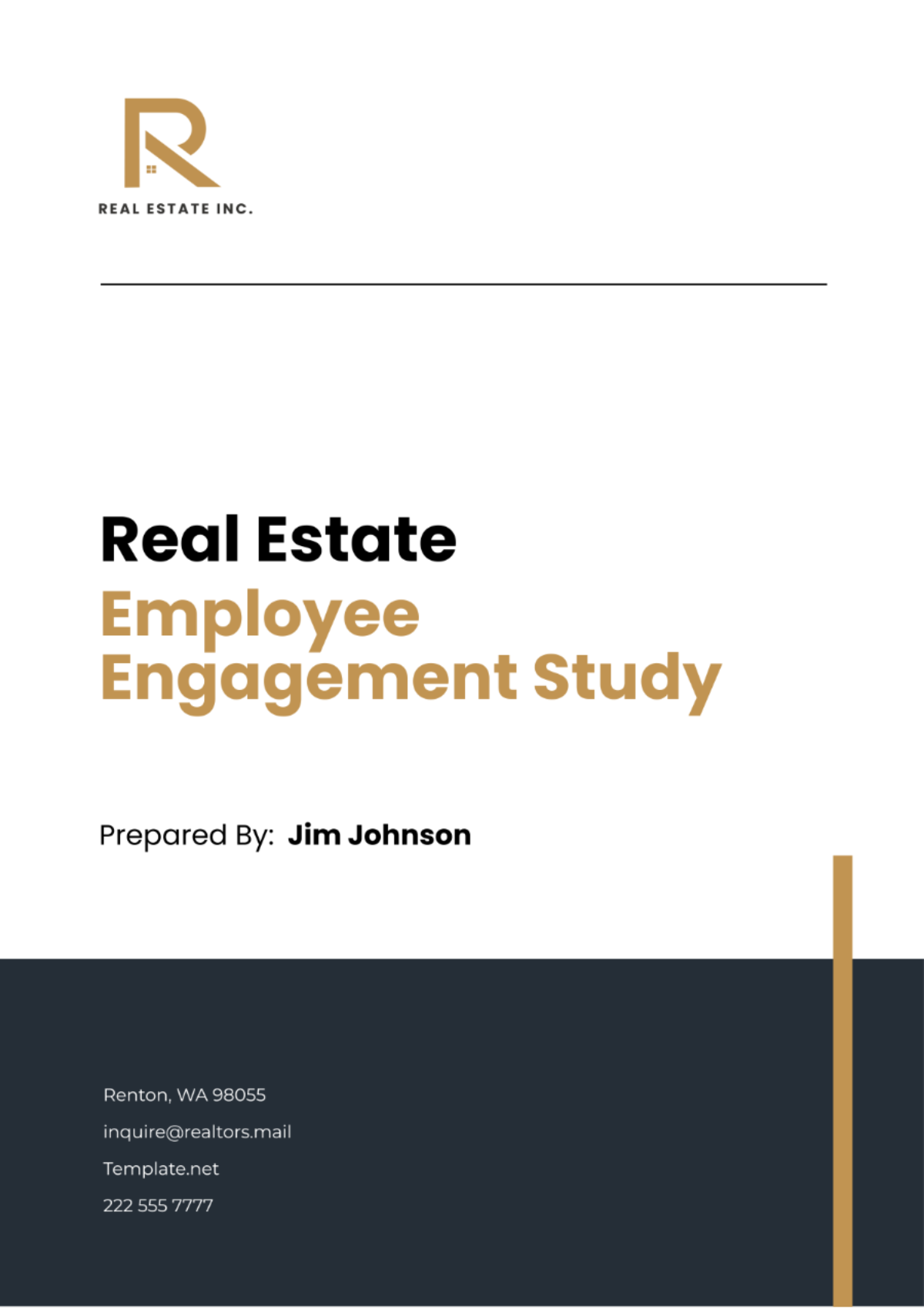 Real Estate Employee Engagement Study Template - Edit Online & Download