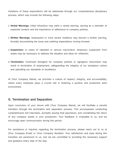 Free Real Estate HR Policy & Procedure Manual Template to Edit Online