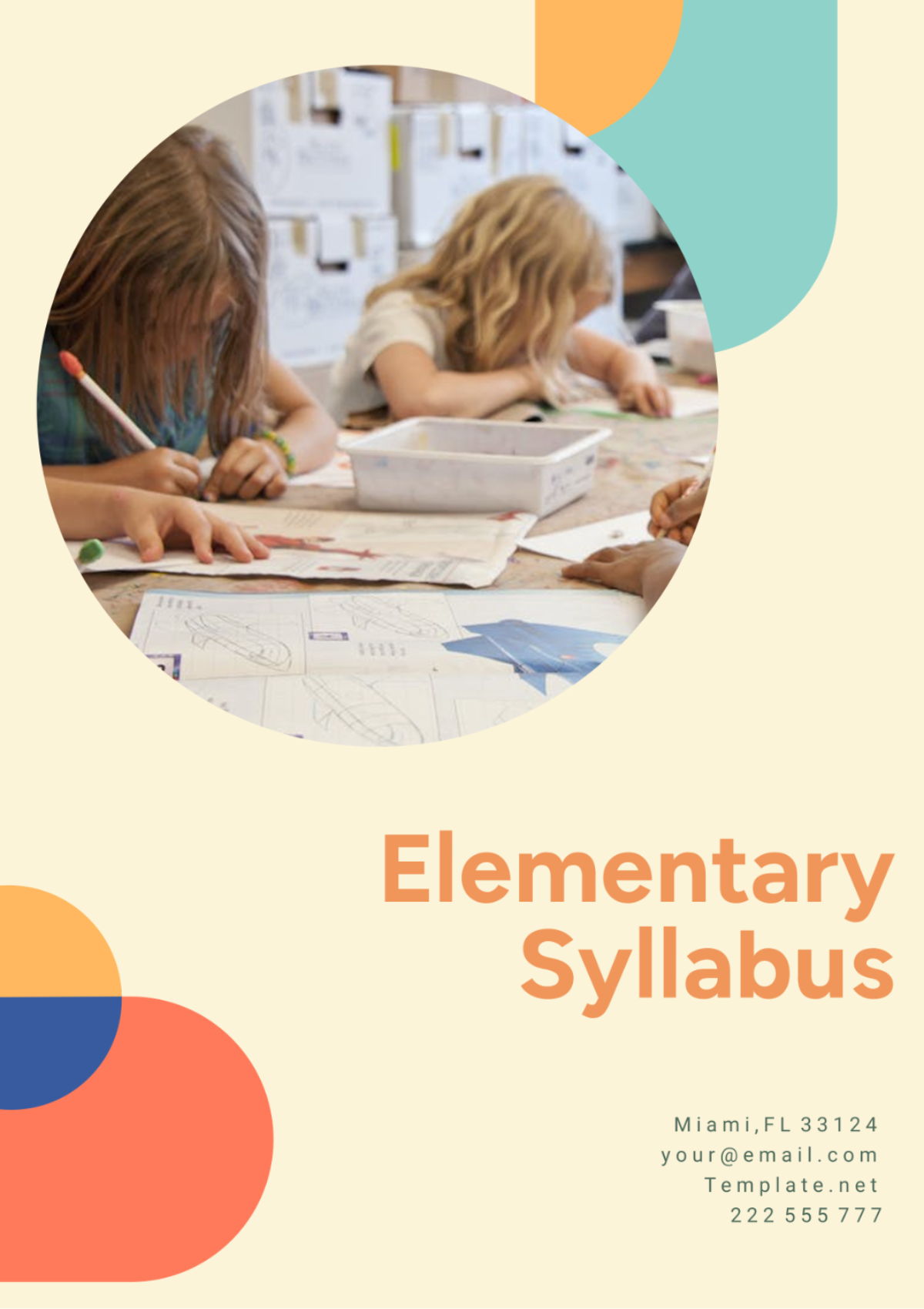 Elementary Syllabus Template
