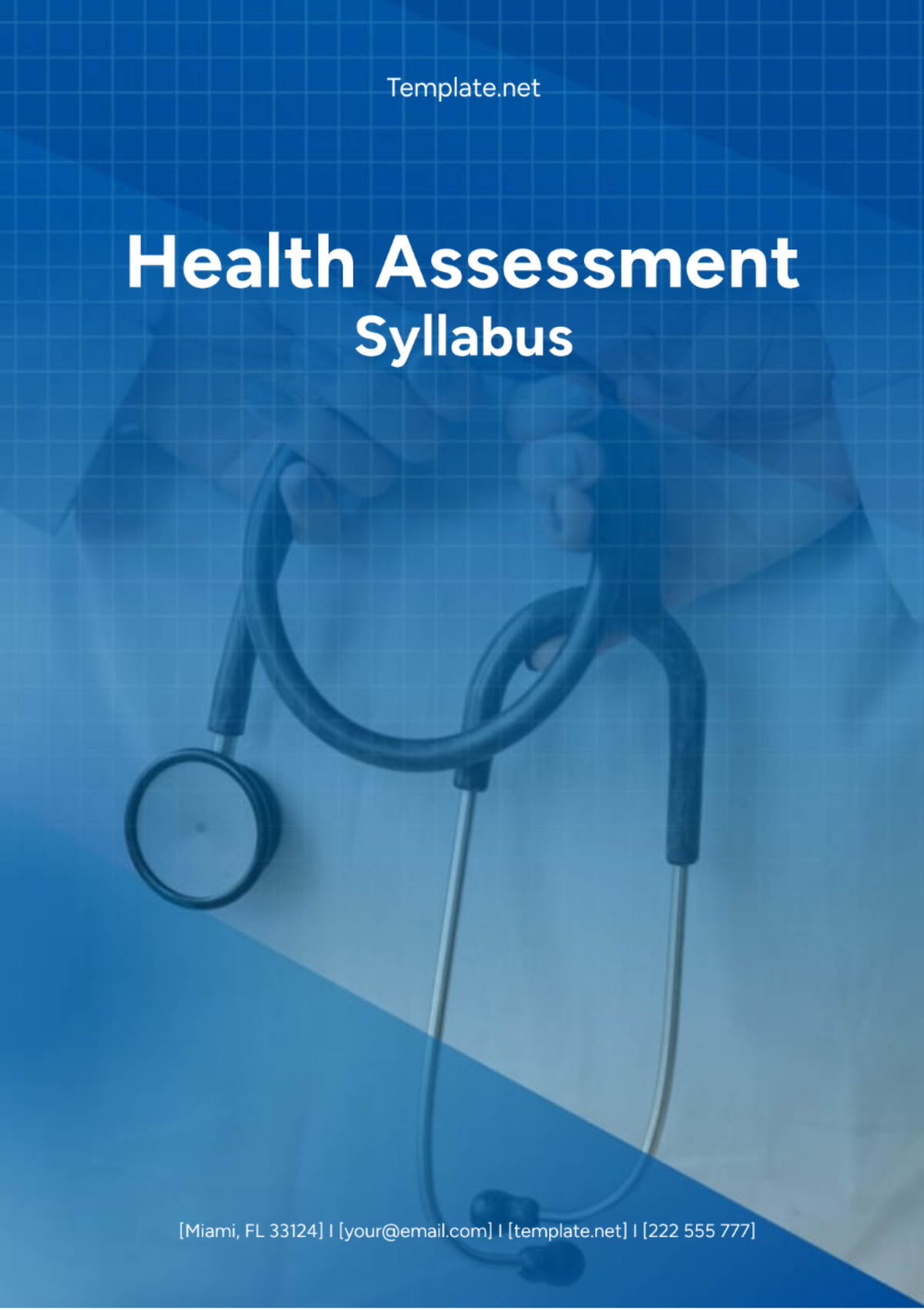 Health Assessment Syllabus Template