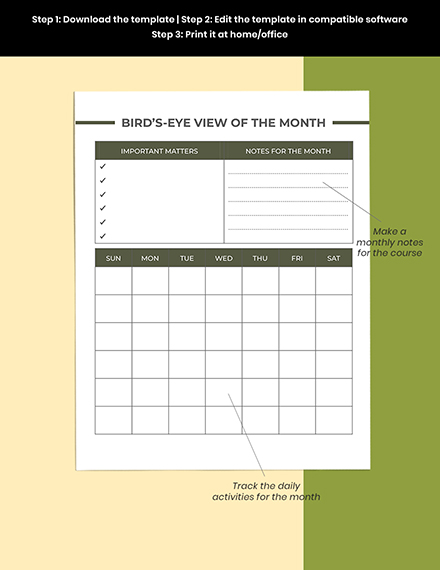 Free Editable High School Course Planner Template to Edit Online