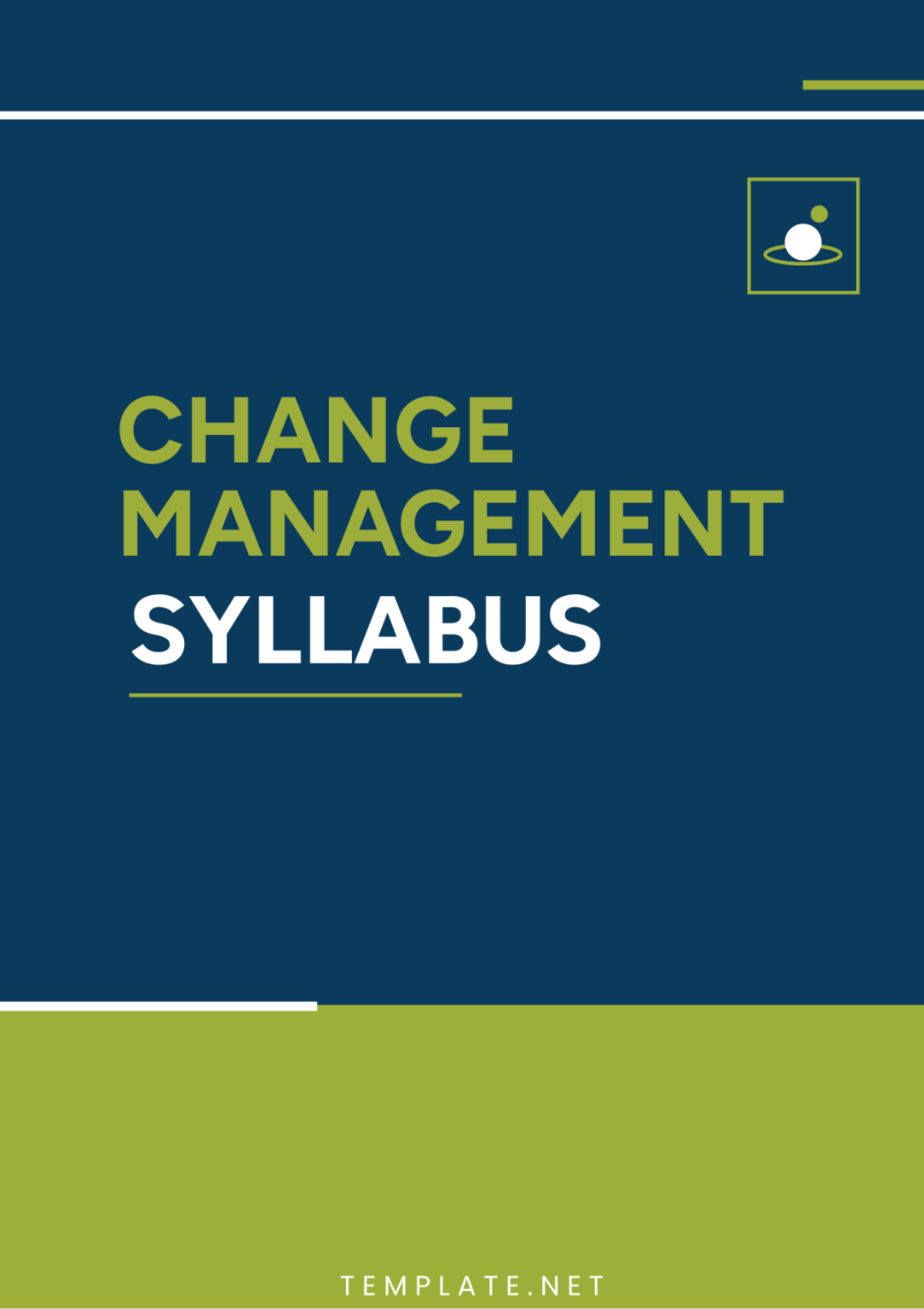 Change Management Syllabus Template