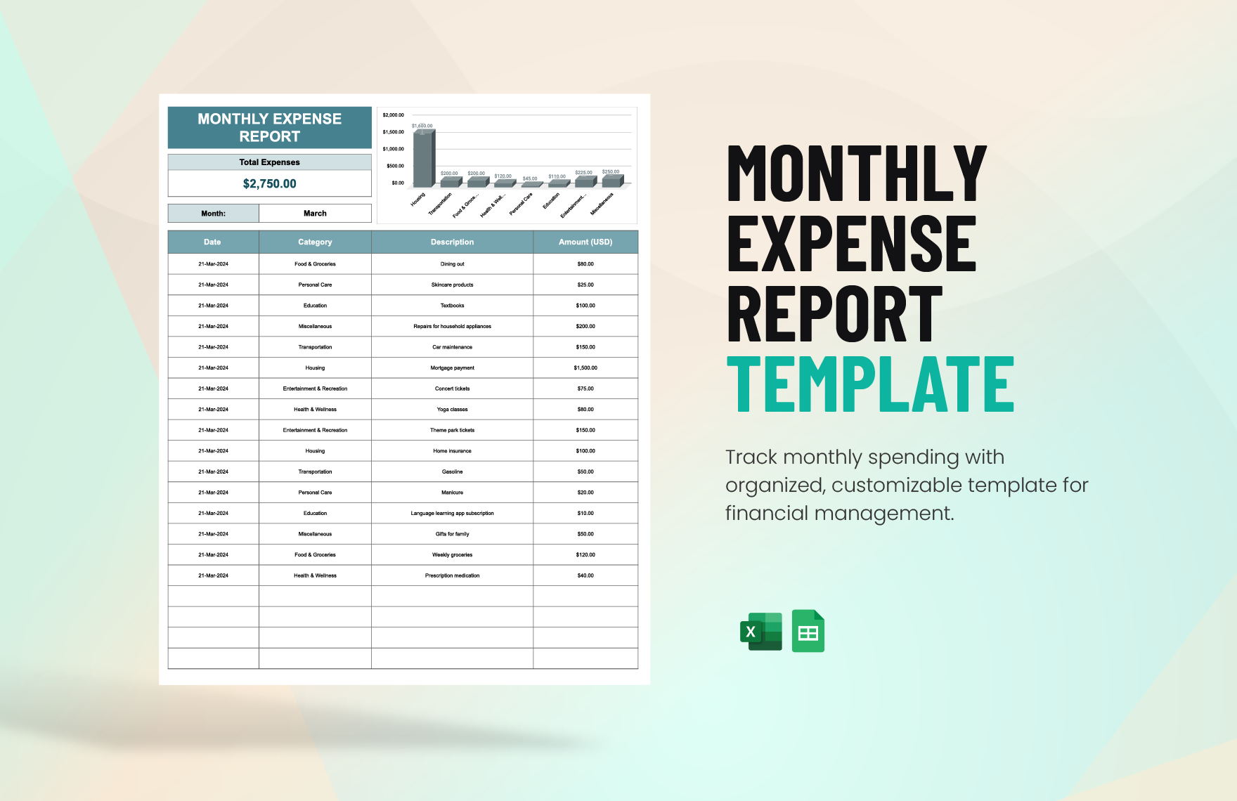 Summary Report Template In Excel Google Sheets Download Template Summary Report Template In Excel Google Sheets Download Template