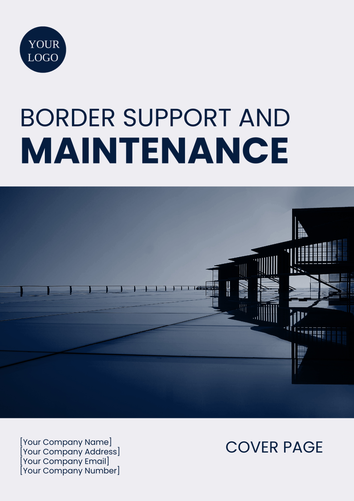 Border Support and Maintenance Cover Page