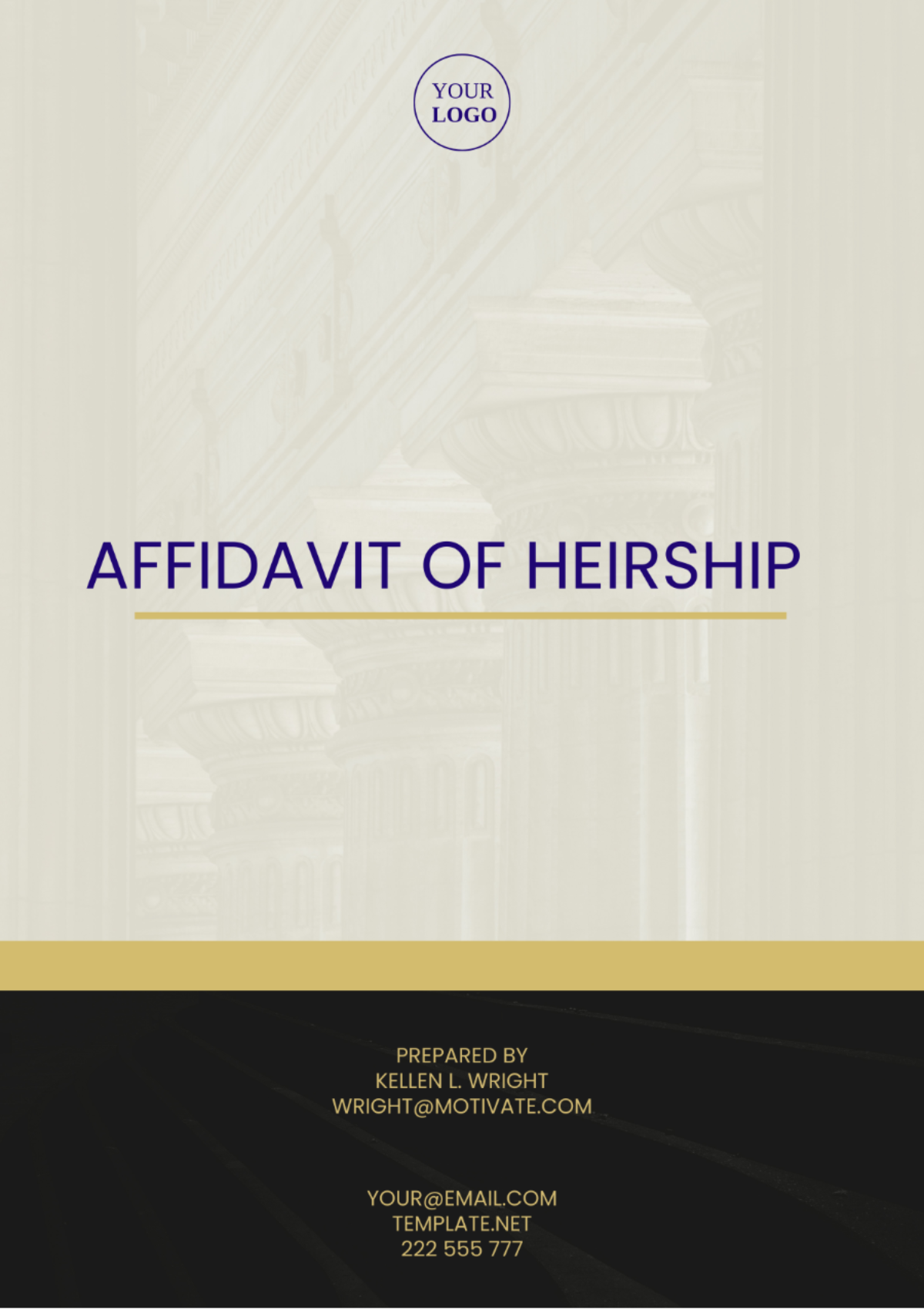 New York Affidavit of Heirship Template - Edit Online & Download