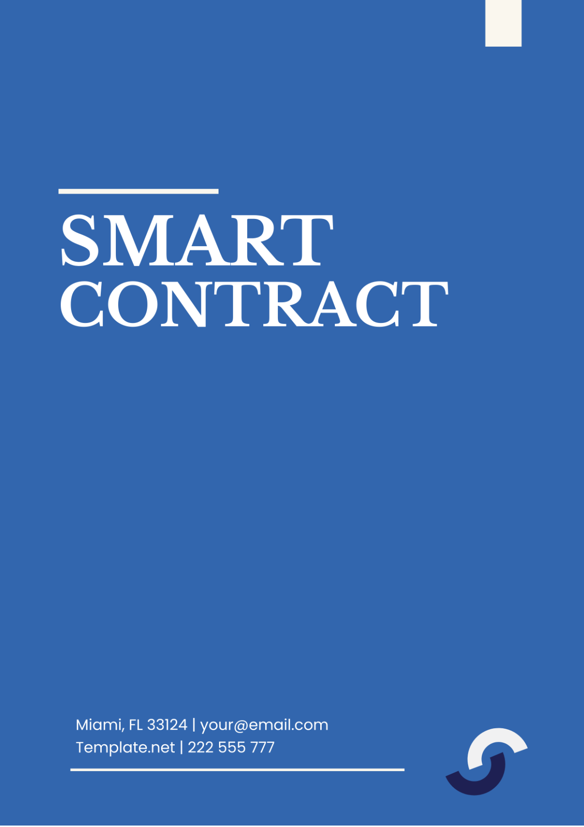 Smart Contract Template - Edit Online & Download