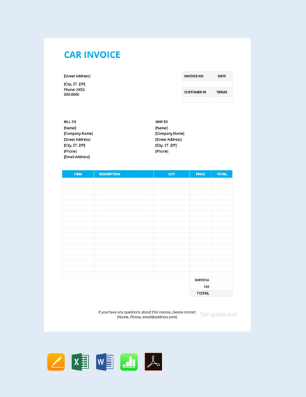 free movers moving company invoice template pdf word excel