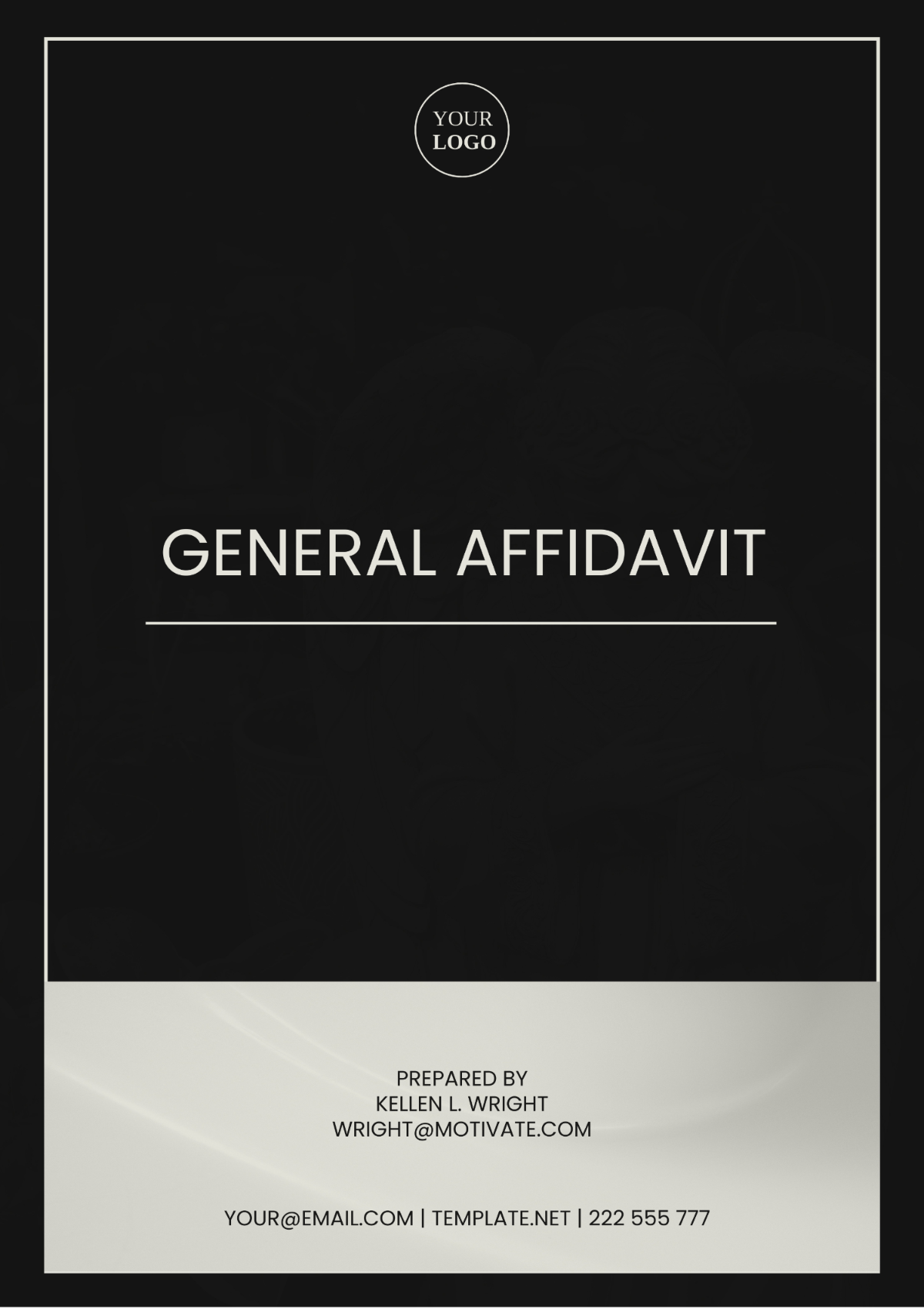 Alabama General Affidavit Template - Edit Online & Download