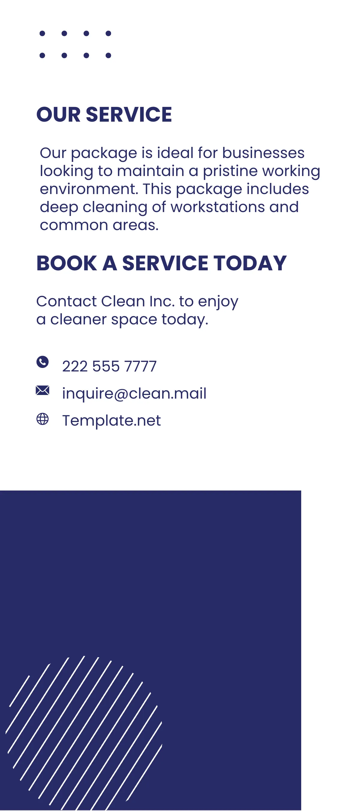 Free Deep Cleaning Specials Rack Card Template to Edit Online