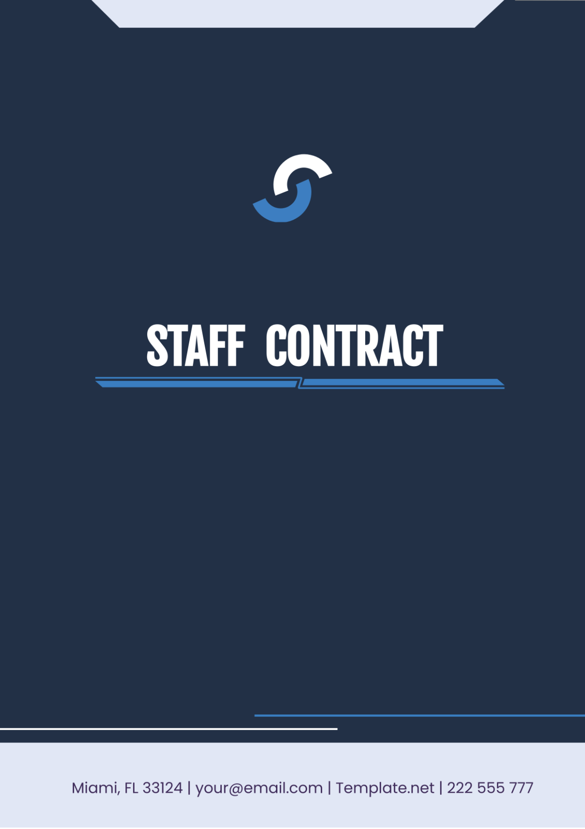 Staff Contract Template - Edit Online & Download