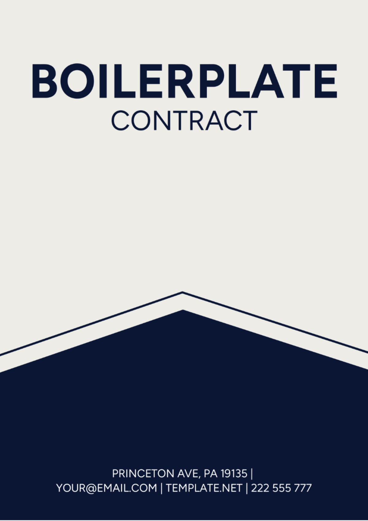 Boilerplate Contract Template - Edit Online & Download