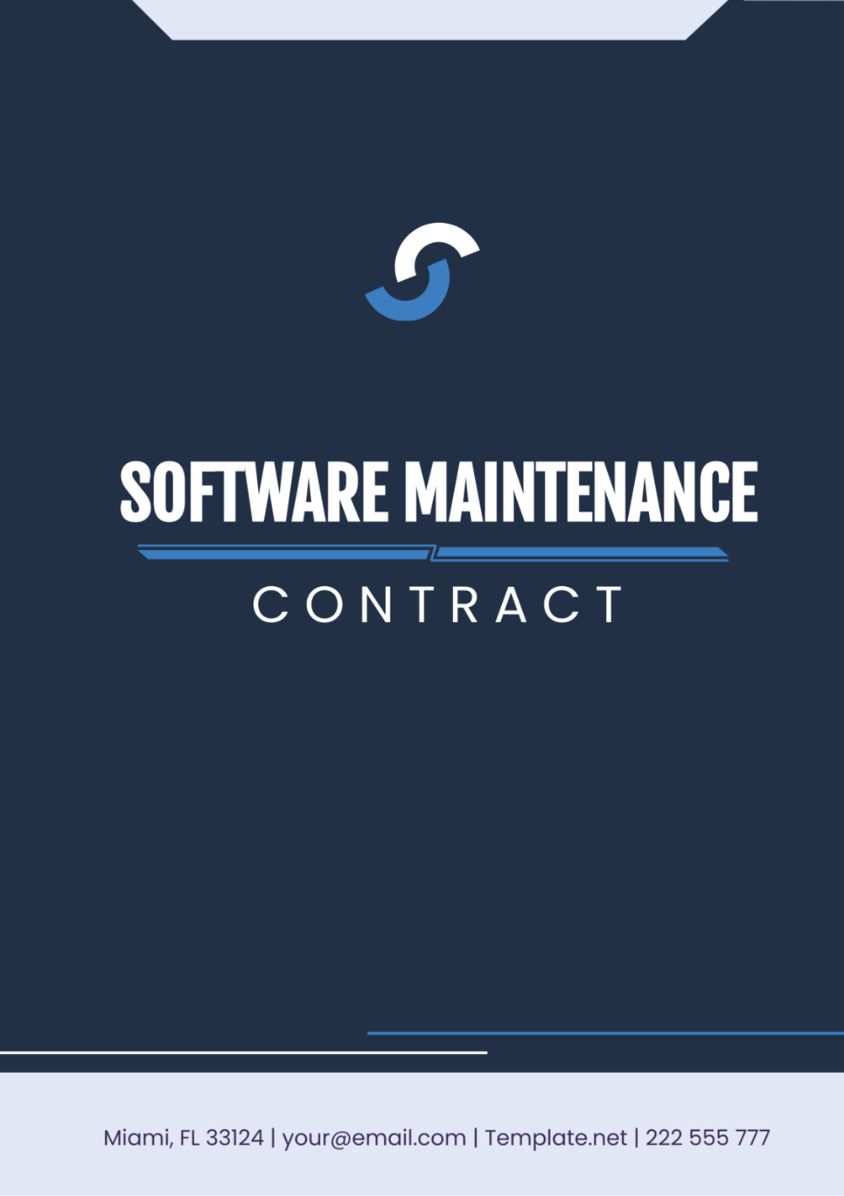 Software Maintenance Contract Template - Edit Online & Download