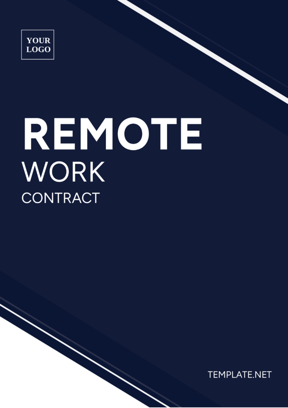 Remote Work Contract Template - Edit Online & Download