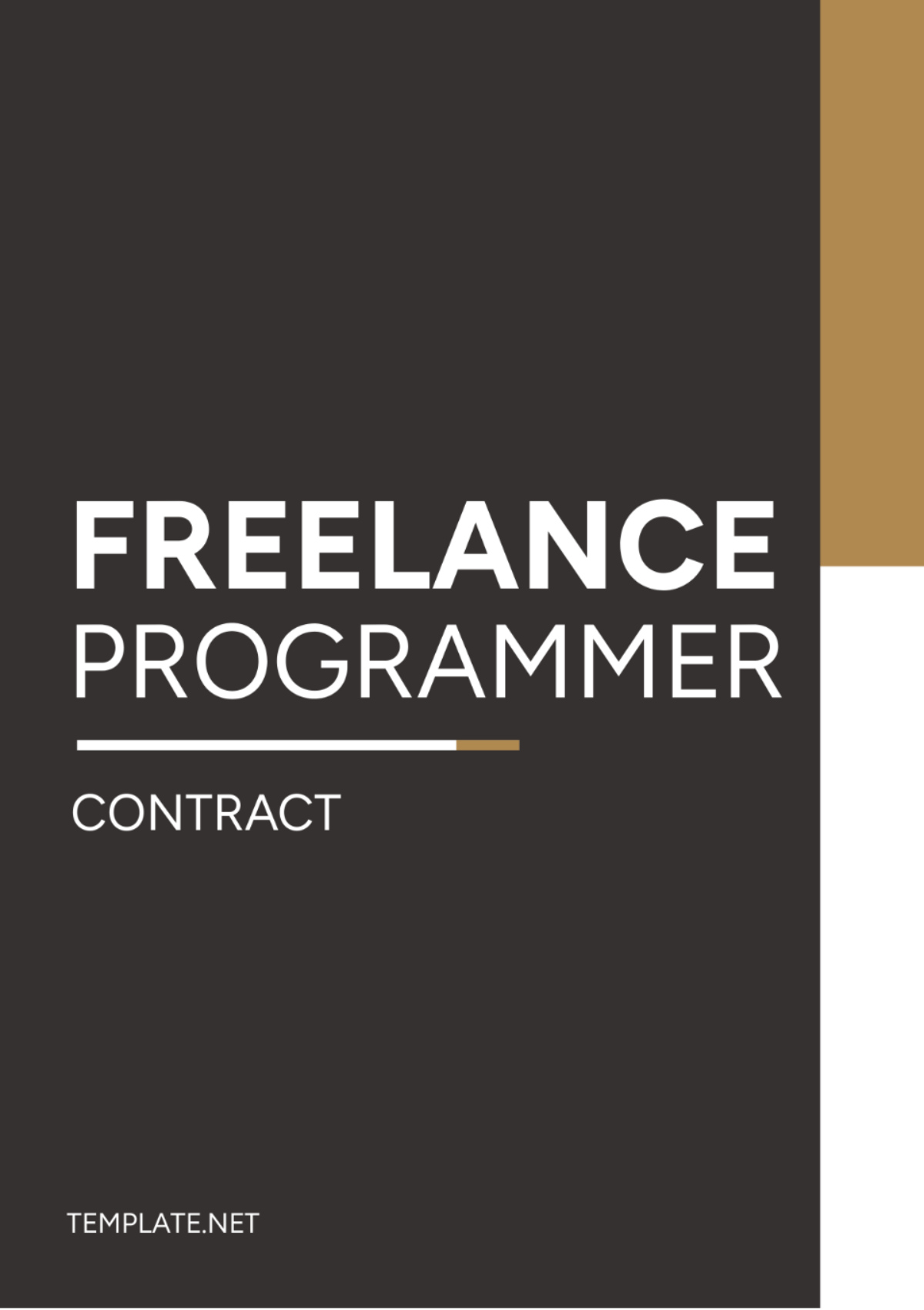 Freelance Programmer Contract Template - Edit Online & Download