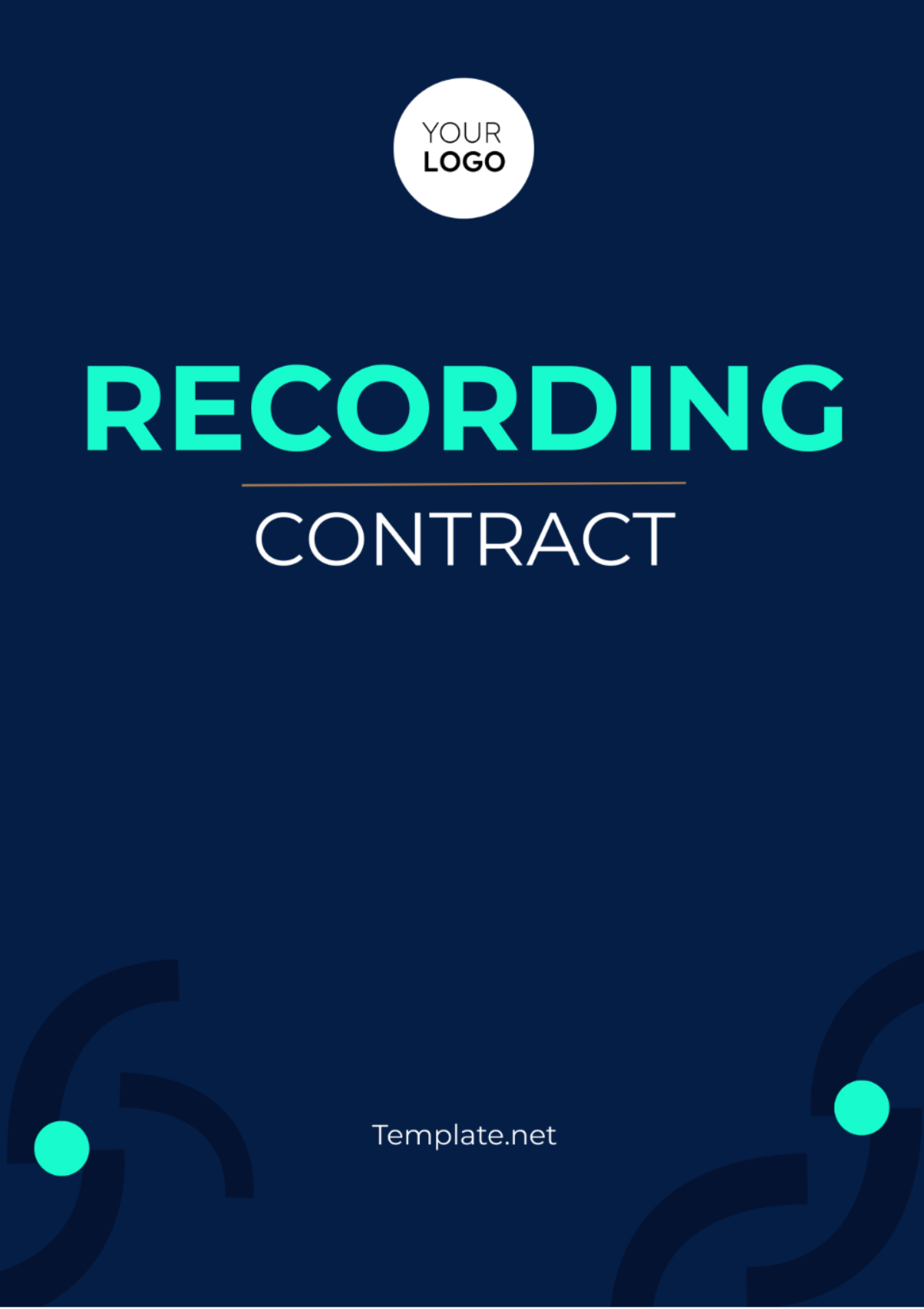 Recording Contract Template - Edit Online & Download