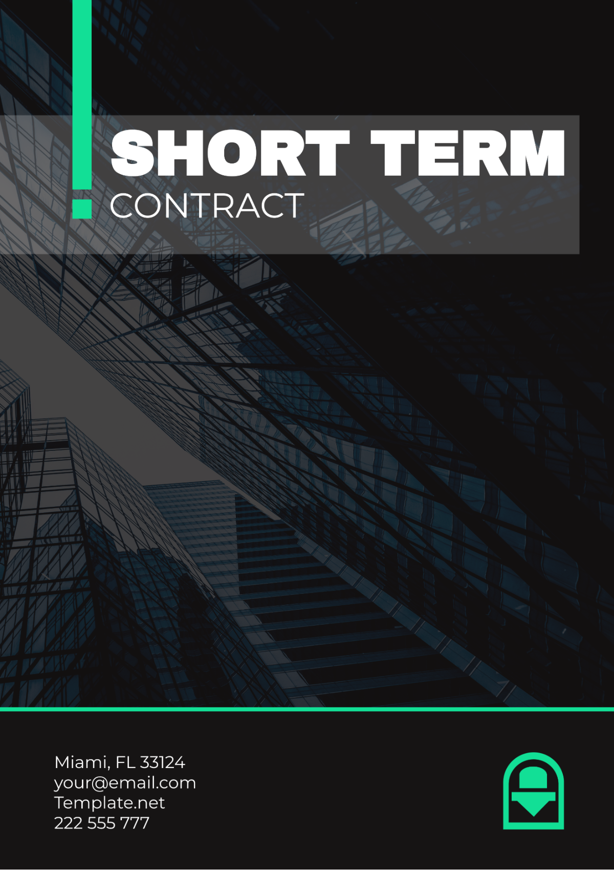 Short Term Contract Template - Edit Online & Download Example ...