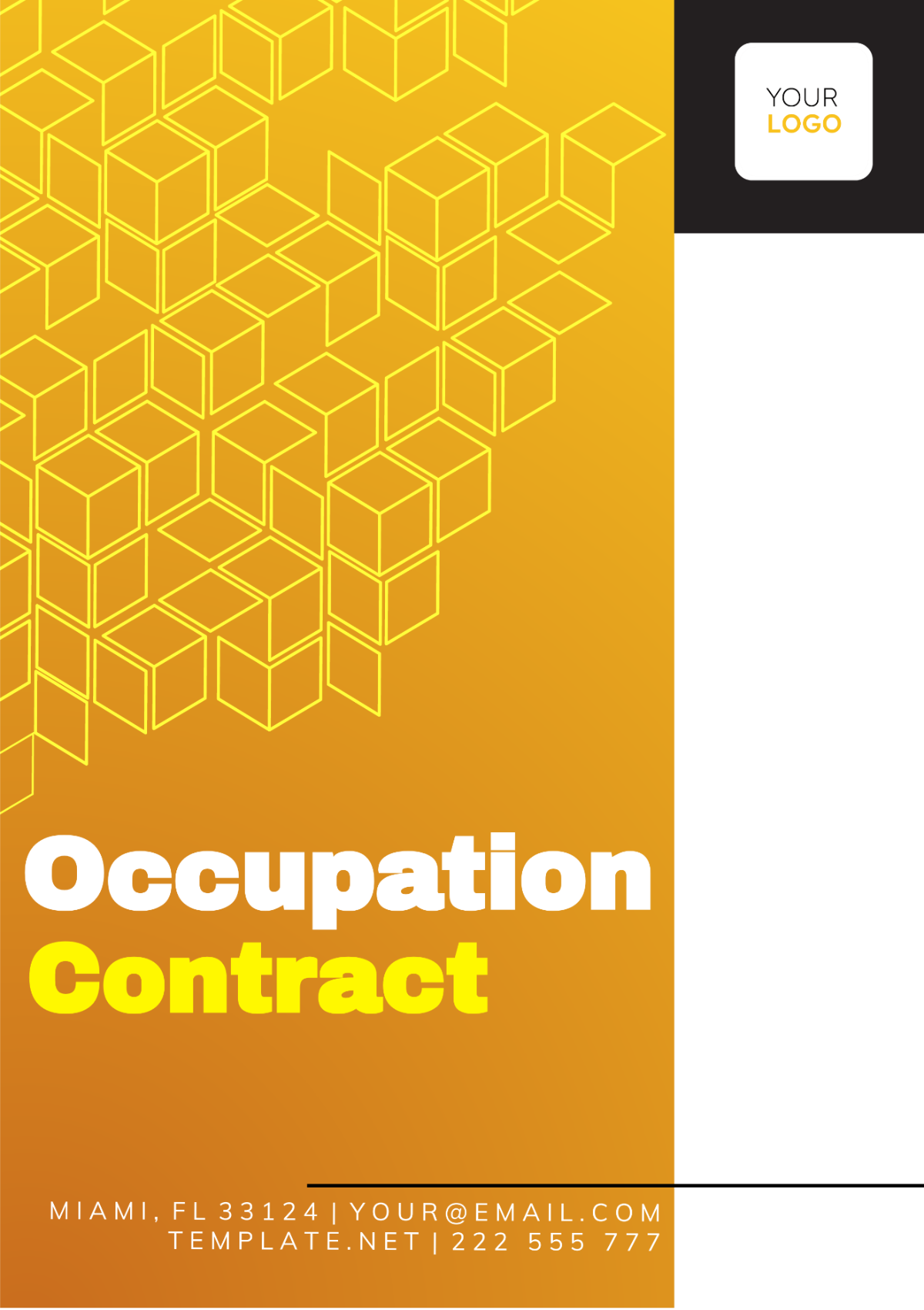 Occupation Contract Template - Edit Online & Download Example ...