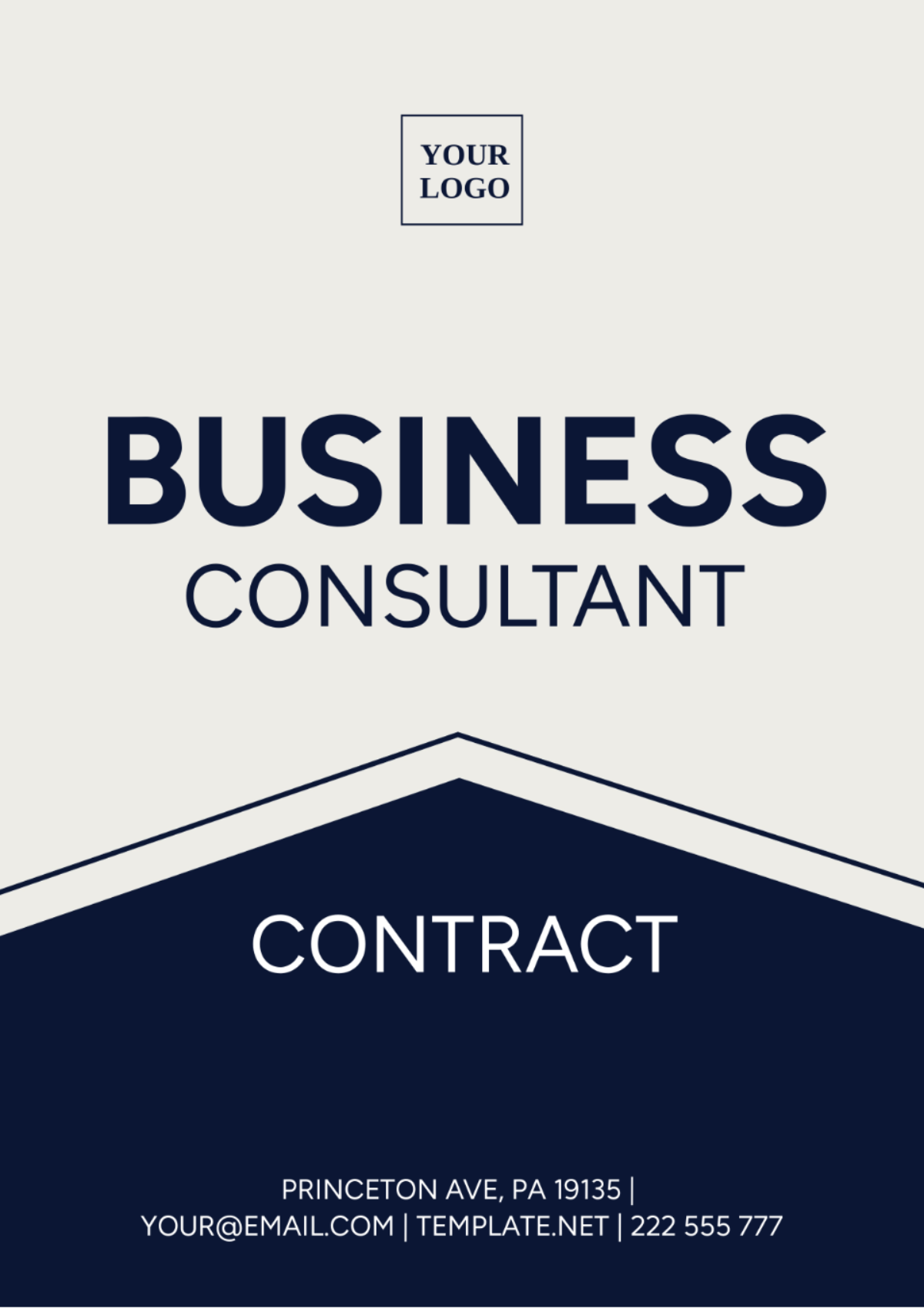 Free Business Consultant Contract Template