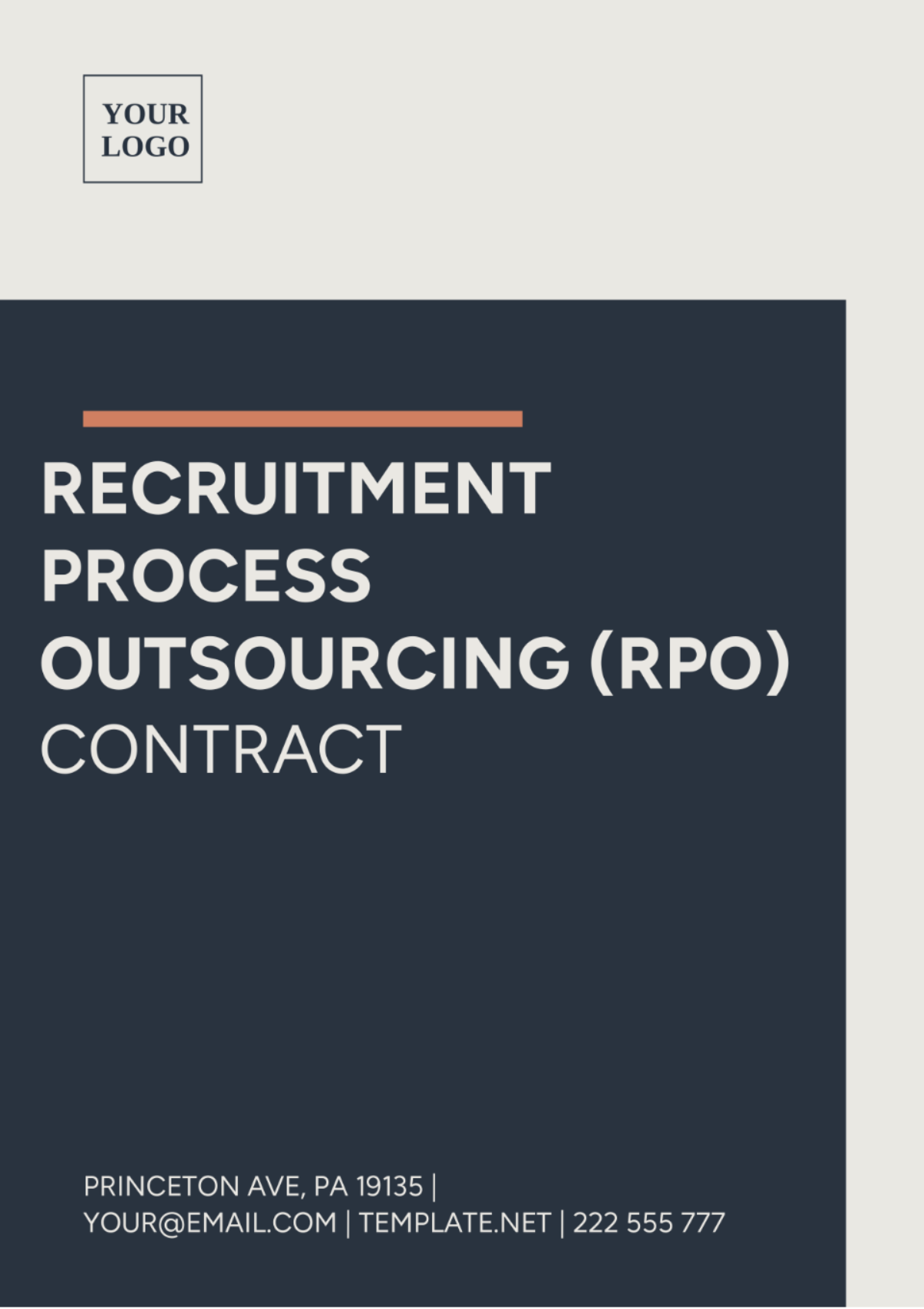 Recruitment Process Outsourcing (Rpo) Contract Template - Edit Online & Download