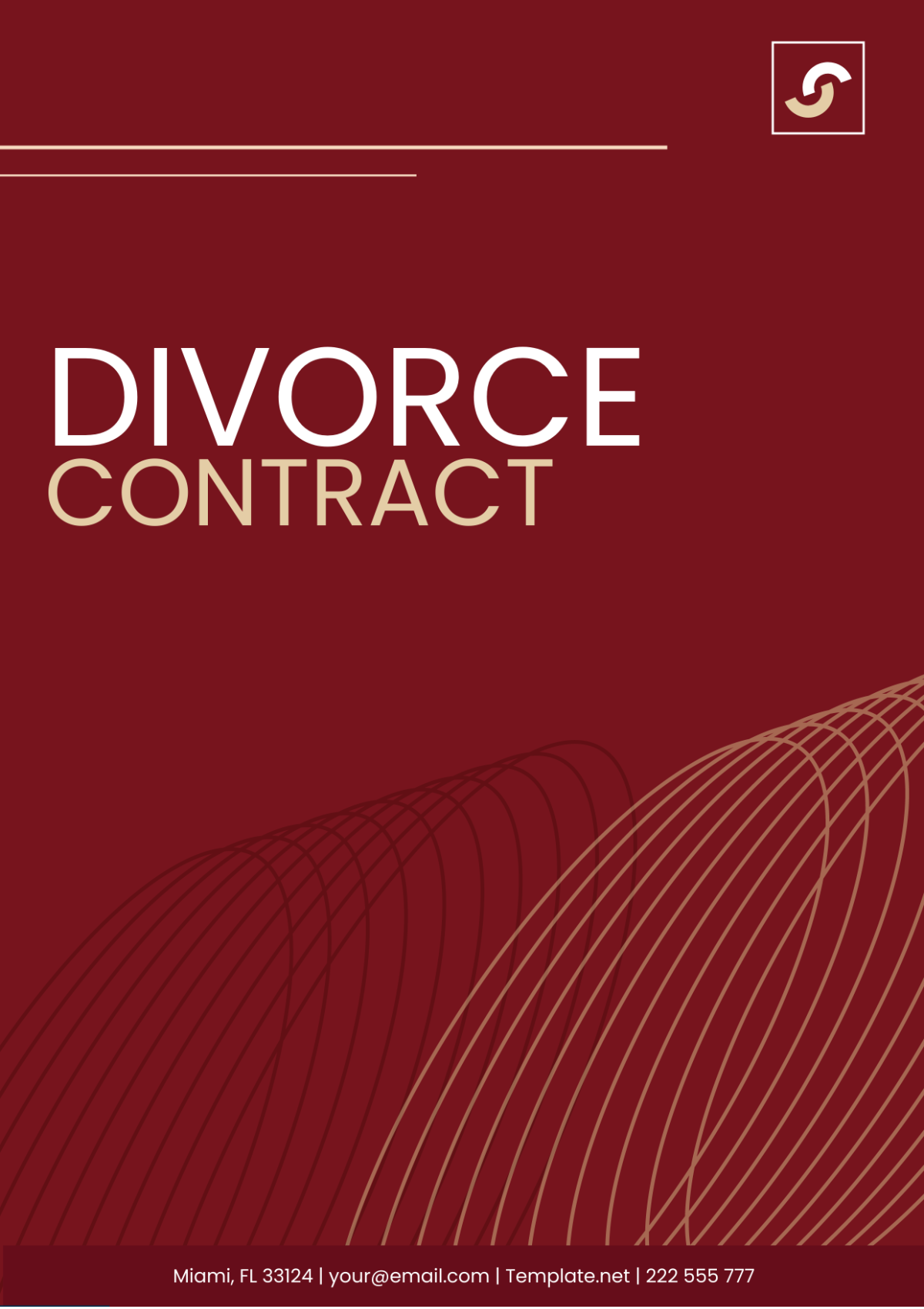 Divorce Contract Template - Edit Online & Download