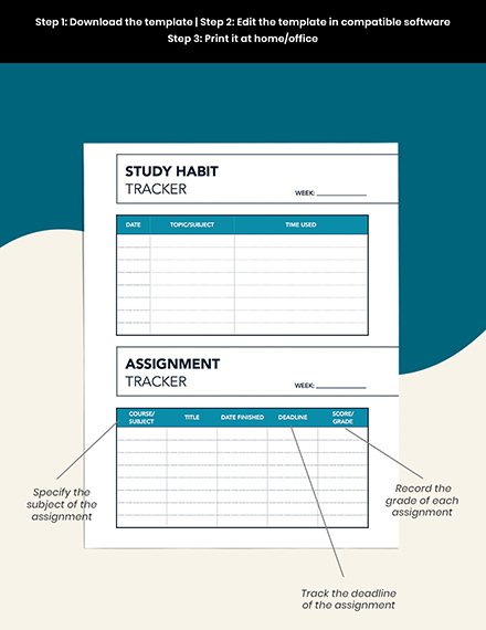 Simple Academic Planner Example