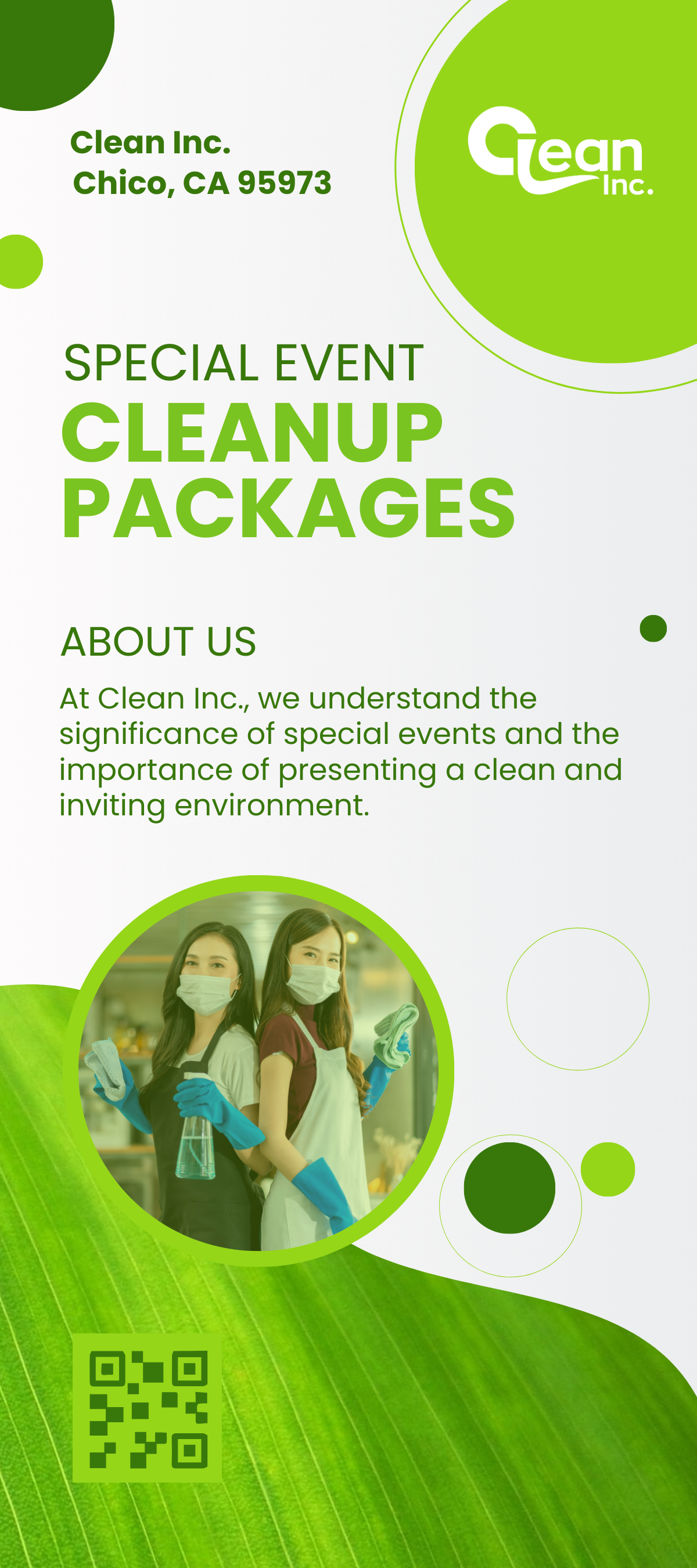 Professional Cleaning Packages Rack Card Template - Edit Online ...