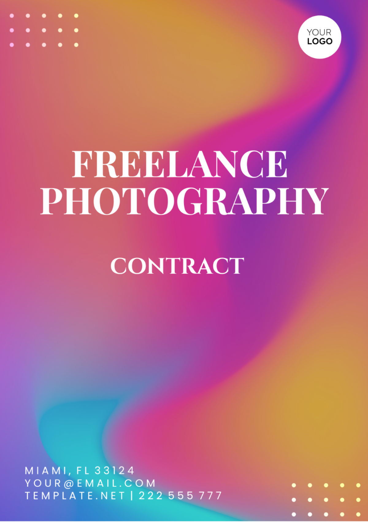 Freelance Photography Contract Template - Edit Online & Download