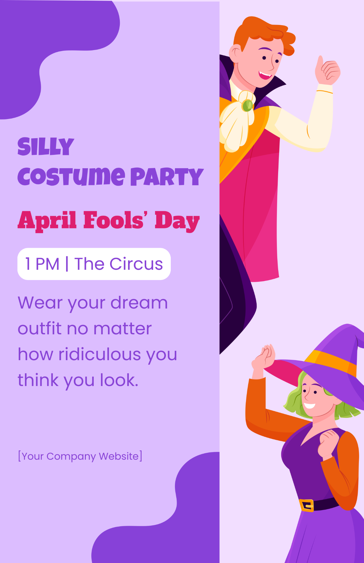 Event April Fools’ Day Poster Template