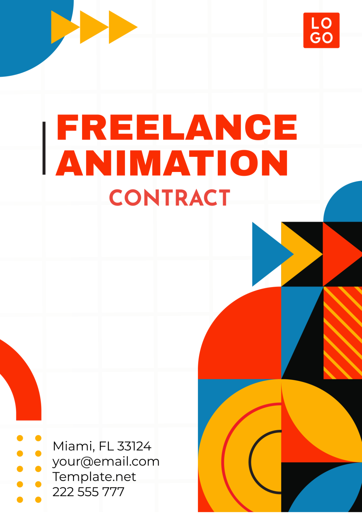 Freelance Animation Contract Template - Edit Online & Download