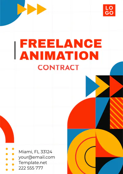 Free Freelance Animation Contract Template to Edit Online