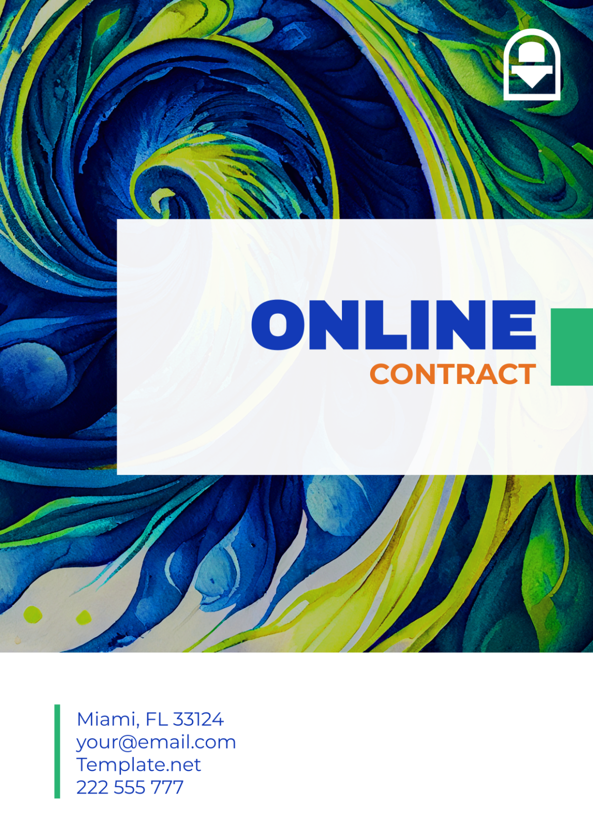 Online Contract Template - Edit Online & Download