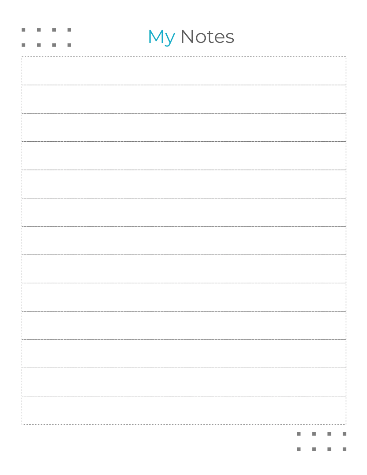Free Sample Planner Template to Edit Online