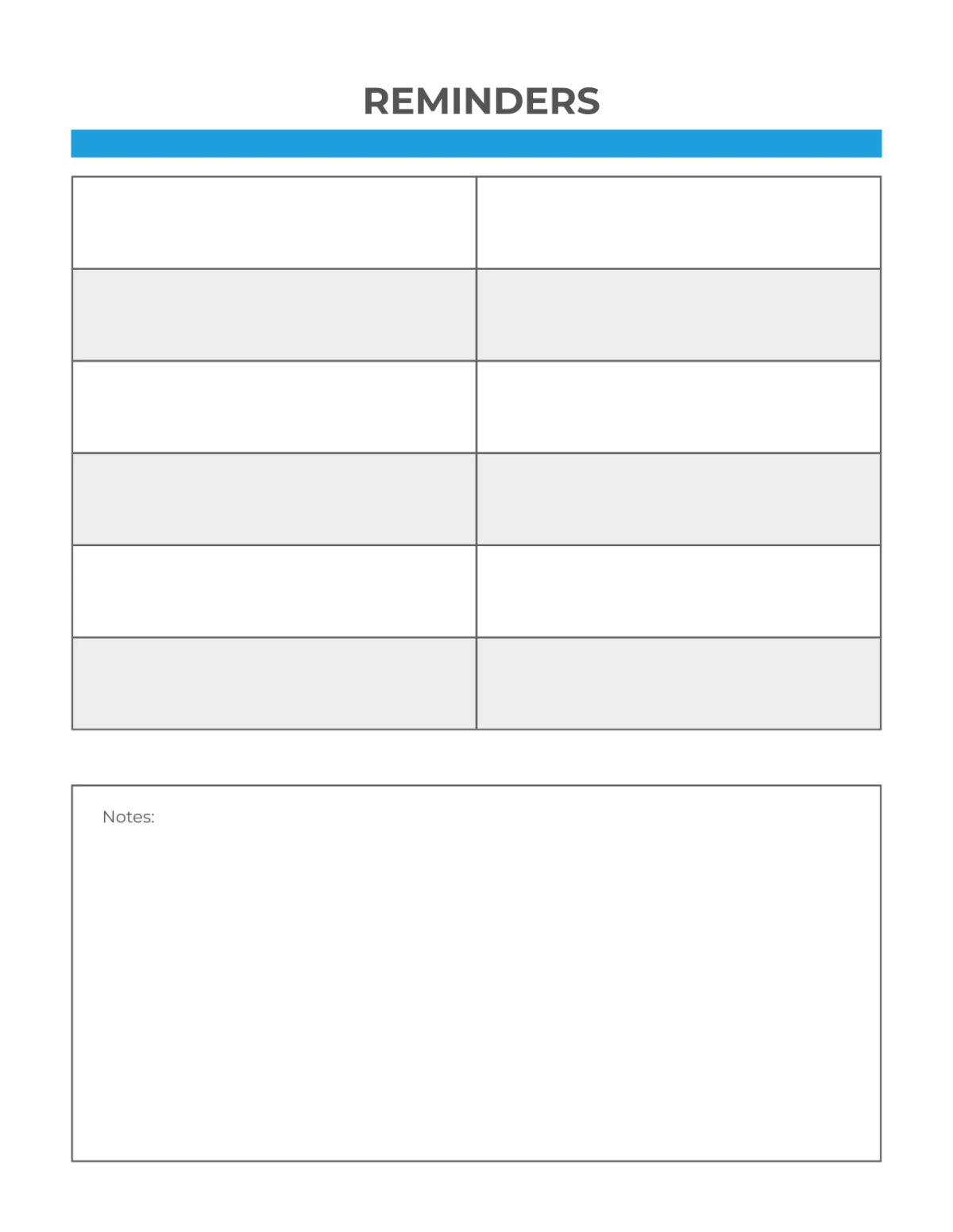 Free Medical Planner Template to Edit Online