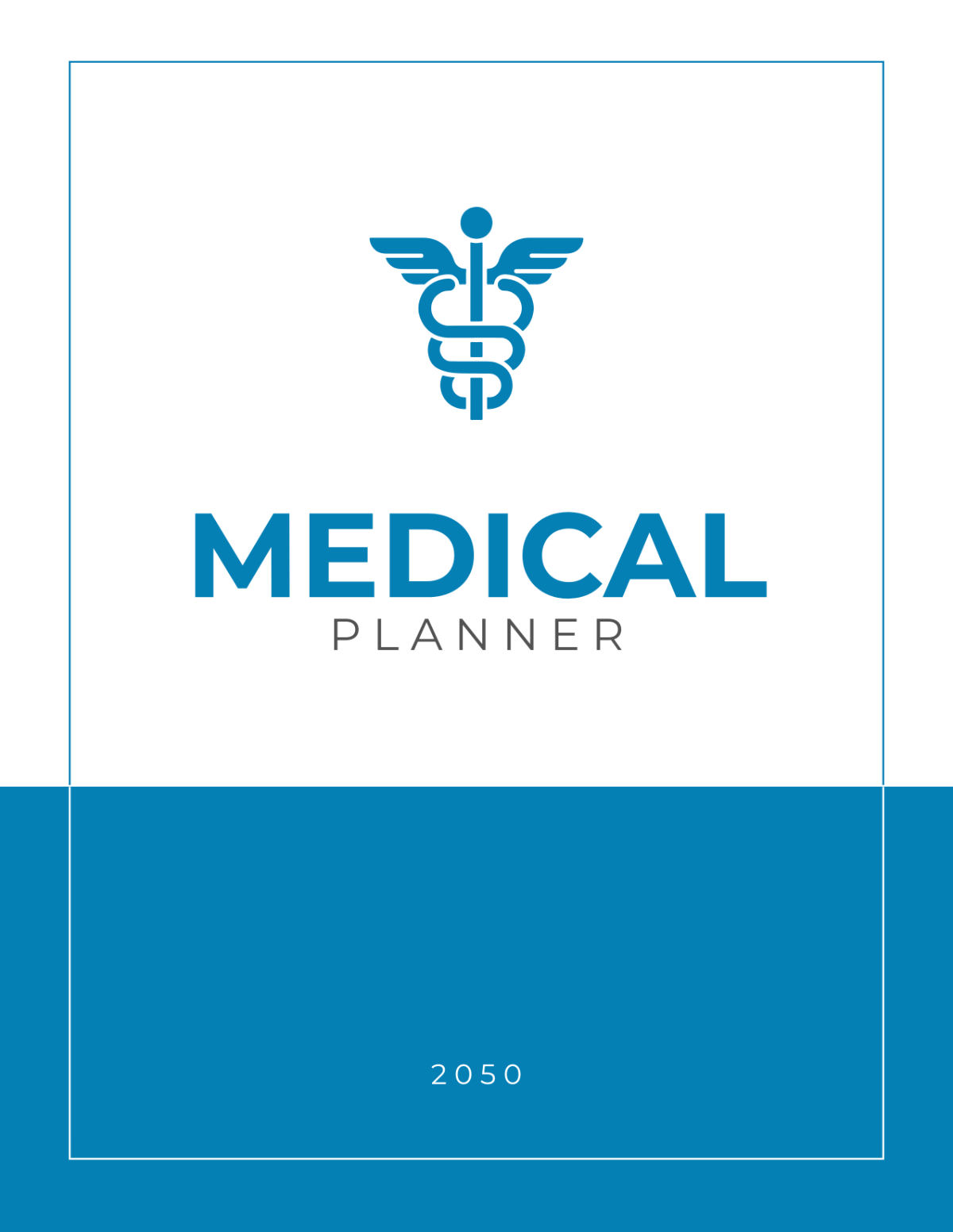 Free Medical Planner Template