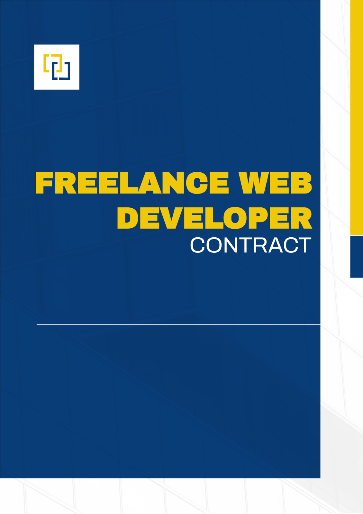 Freelance Web Developer Contract Template To Edit Online