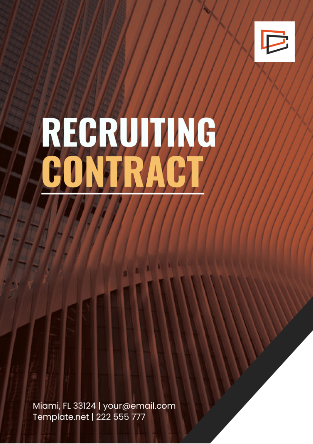 Recruiting Contract Template - Edit Online & Download