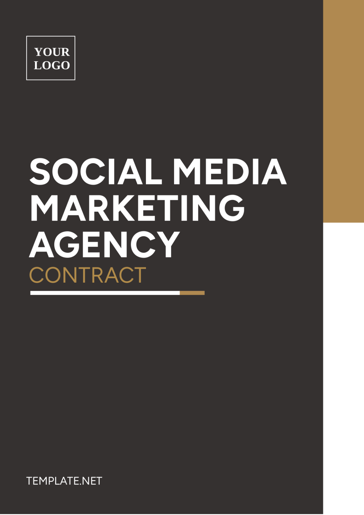 Social Media Marketing Agency Contract Template - Edit Online & Download