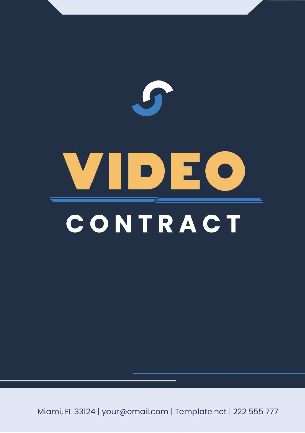 Video Contract Template - Edit Online & Download