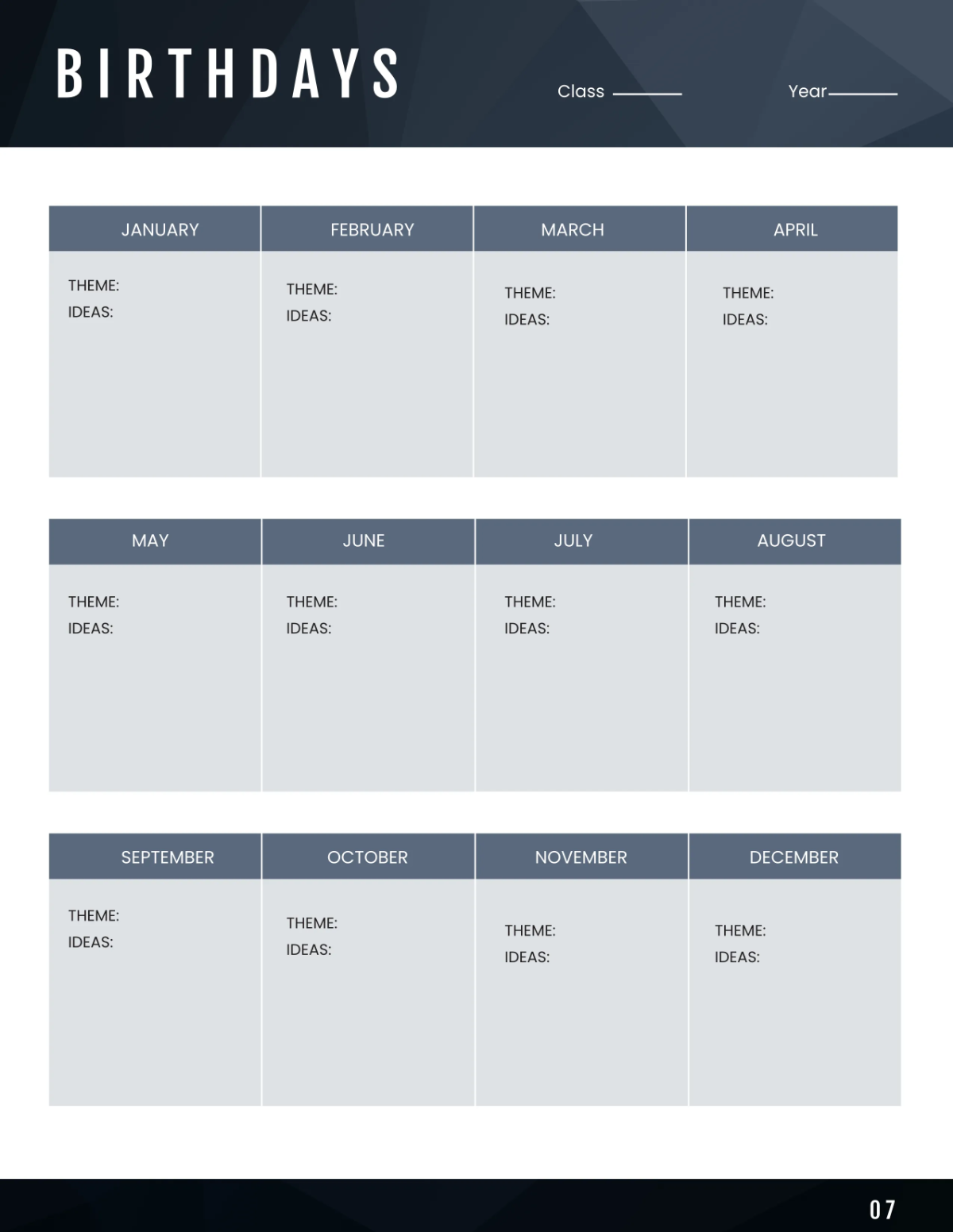 Free Teacher Weekly Planner Template to Edit Online