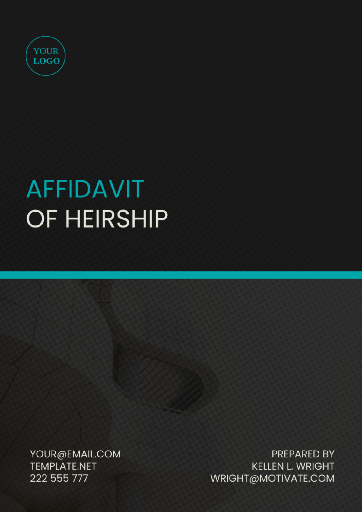 Utah Affidavit of Heirship Template - Edit Online & Download